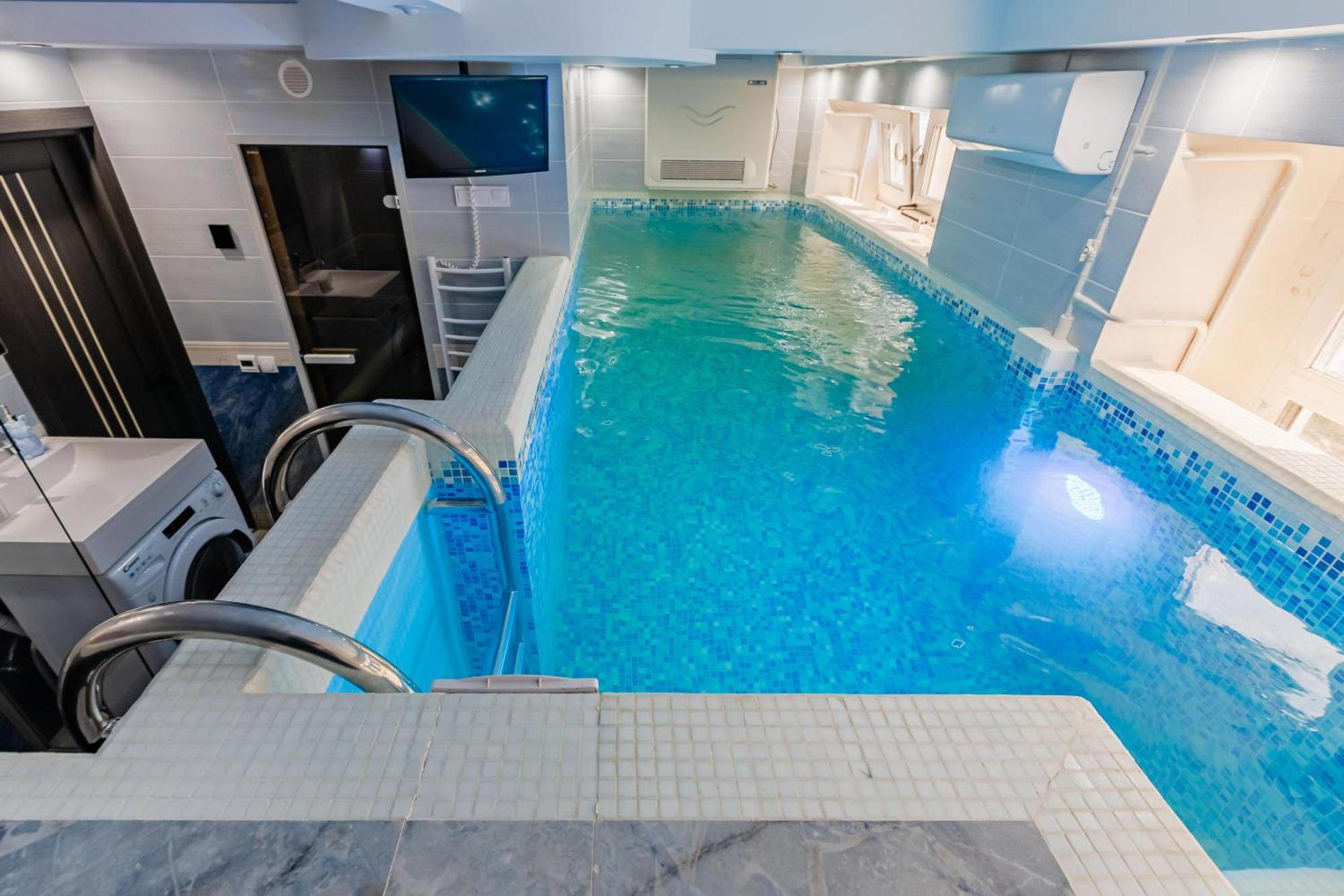 Luxury Apartment With Pool And Hammam Kiew Exterior foto